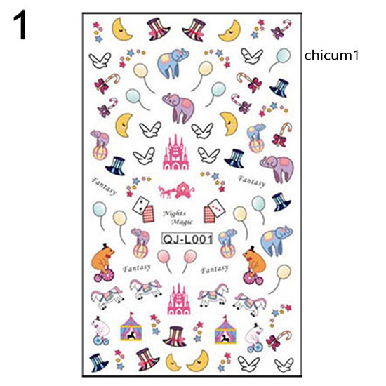 [Hàng mới về] Miếng dán trang trí móng tay