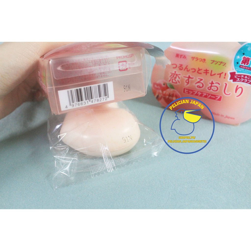 XÀ PHÒNG MỜ THÂM MÔNG TRÁI ĐÀO PELICAN 80G