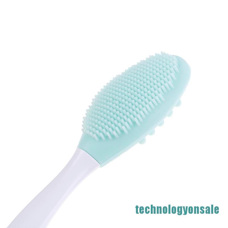 (Hàng Mới Về) Bàn Chải Silicone Làm Sạch Mụn Đầu Đen Tiện Lợi