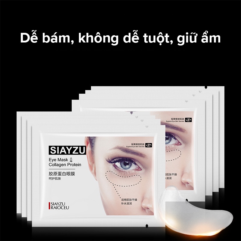 Mặt nạ mắt collagen IMAGES dưỡng ẩm cải thiện nếp nhăn và quầng thâm da mắt