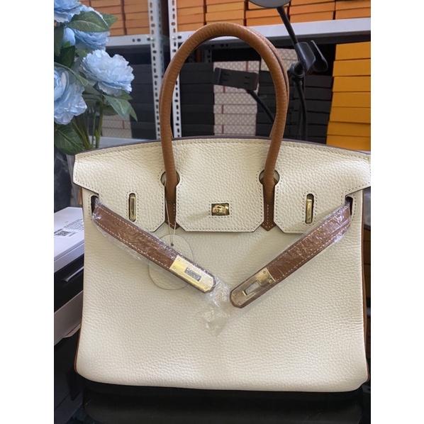Túi xách nữ HM birkin khâu tay