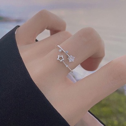 Nhẫn nữ hình sao cực đẹp