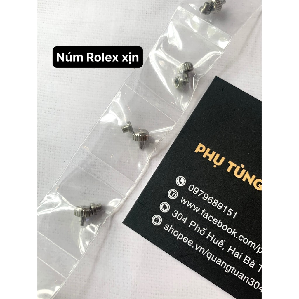 Núm chỉnh giờ cho đồng hồ đeo tay Rolex xịn