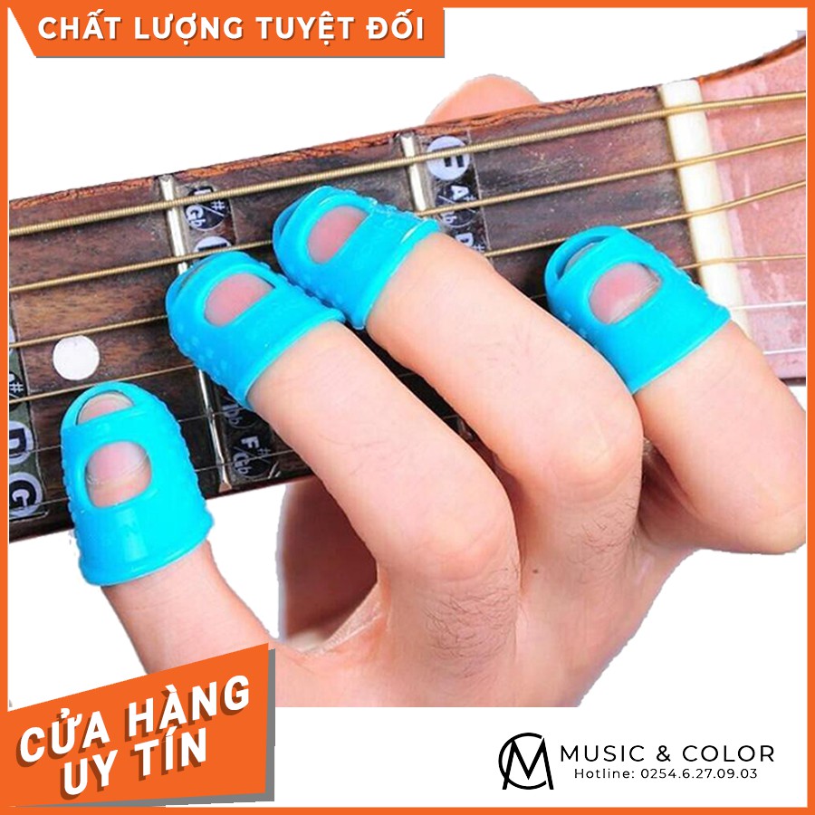 Bọc cao su bảo vệ ngón tay (bộ 8 cái) | Bọc ngón tay chơi guitar - Nhạc cụ  MUSIC & COLOR