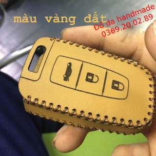 Bao da chìa khóa Kia Morning, Kia Rio, Sorento da bò thật