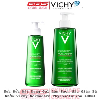 Sữa Rửa Mặt Dạng Gel Vichy Normaderm Phytosolution Làm Sạch Sâu Giảm Bã Nhờn