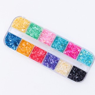 TUPABA Bột Kim Tuyến 3D Trang Trí Móng Tay