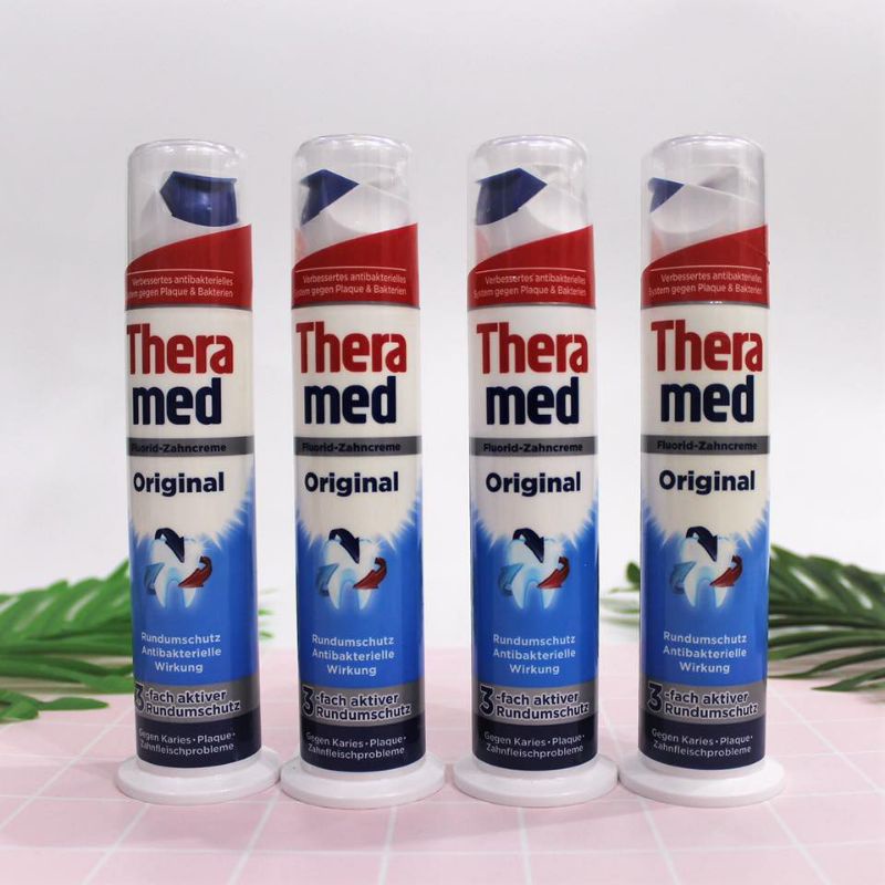 Kem đánh răng theramed original dạng ống 100ml bản đức - ảnh sản phẩm 3