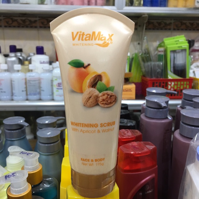 Tẩy tế bào chết và làm trắng da Vitamax 175g