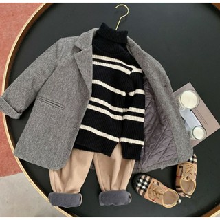 Áo Vest dạ cao cấp bé trai
