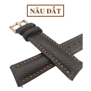Dây da đồng hồ nữ cao cấp