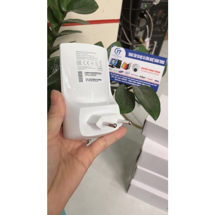 Bộ Mở Rộng Sóng Wifi TP-Link TL-WA850RE Chuẩn N 300Mbps - Hàng Chính Hãng