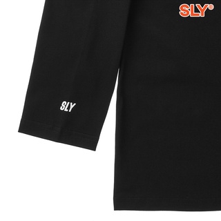 Áo thun tay dài Sly S màu Đen