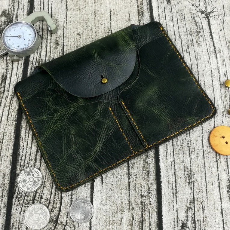 [Zachi] Ví đựng đăng kiểm oto, giấy tờ xe hơi da bò handmade  OTO3