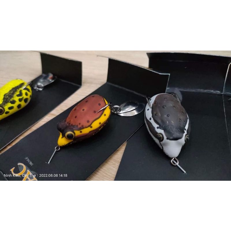 Mồi Nhái Hơi AC Tackle Bull Frog - 8g - Made in Thailand