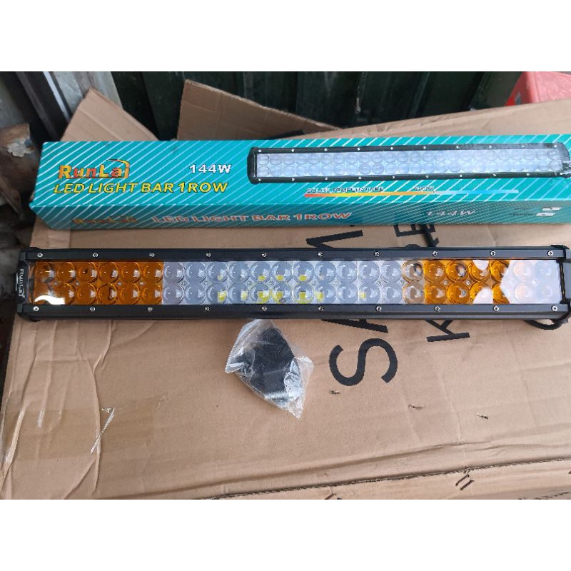 Đèn led trợ sáng, tăng sáng hai hàng dài 50cm vàng hoặc trắng chất lượng cao