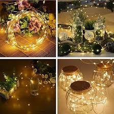 Đèn Led Dùng Pin - Đèn Đom Đóm - Fairy Lights  Loại 2m, 3m(có kèm pin)