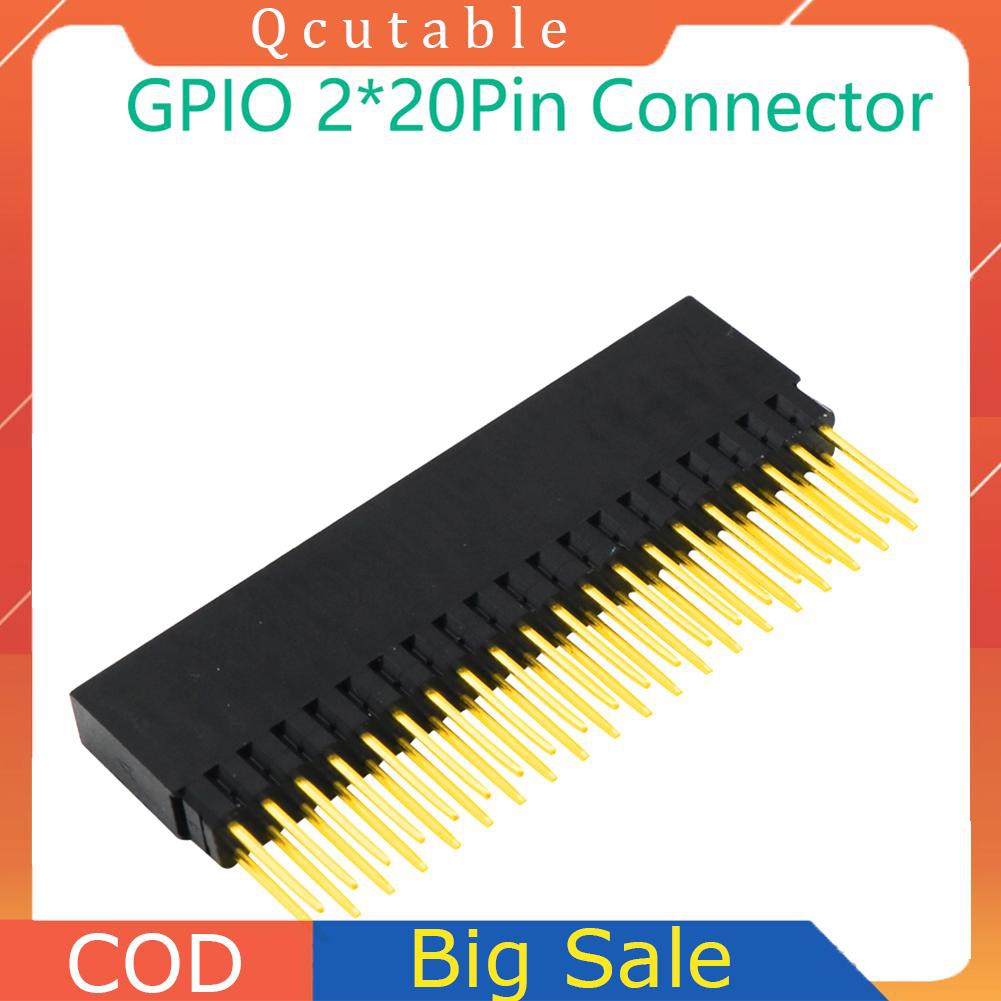 Bộ 2 Đầu 20 Pin Gpio Cho Raspberry Pi A + / Pi Model B + / Pi 2 Pi 3
