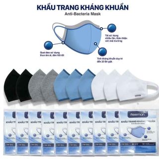 Khẩu trang Freeman combo 10 cái