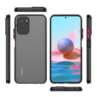 Ốp lưng Redmi Note 11 Pro Note 11s Note 7 Note 8 Note 9  Pro Note 9s Note 10 10s 9T 9A Mi 11 Lite 5G đen nhám [Basic]