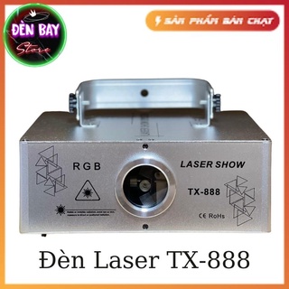 Đèn Laser Bay Phòng TX-888 Cảm Biến Theo Nhạc Với Hơn 1200 Hiệu Ứng 10D
