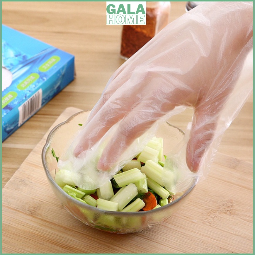 Bao tay nilong Găng tay làm bếp nấu nướng tiện lợi siêu dai hàng nội địa trung SET 100 cái GALA HOME