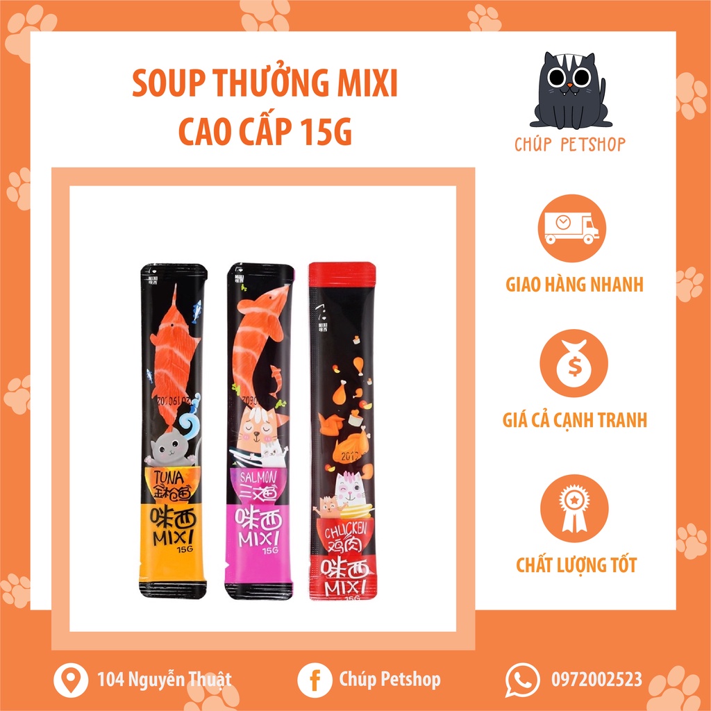 Súp thưởng Mixi - soup thưởng cao cấp 15g