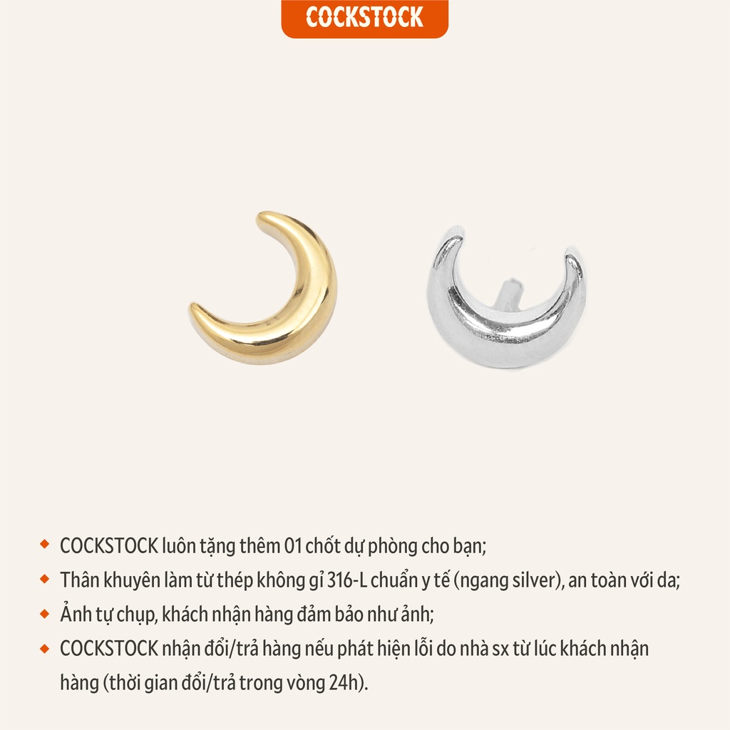Khuyên tai Moon2 CockStock