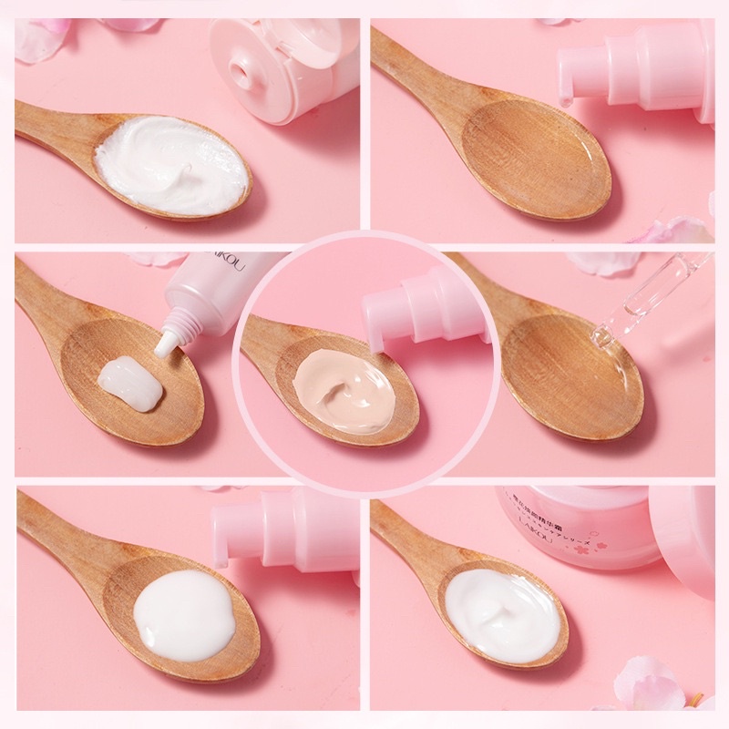 Bộ dưỡng da 7 món LAIKOU Hoa anh đào