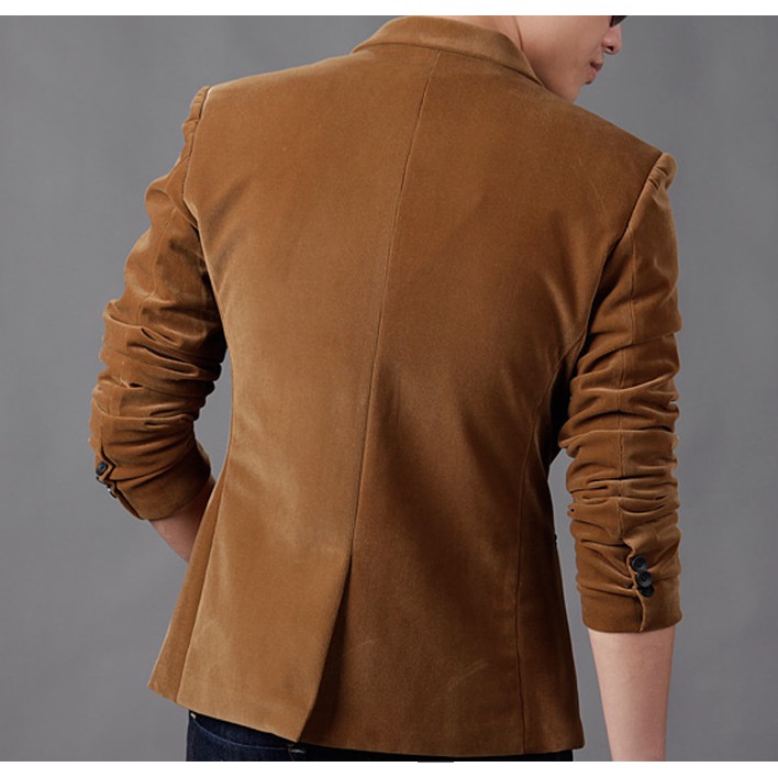 Áo vest nam, chất nhung tăm cao cấp VE-009i