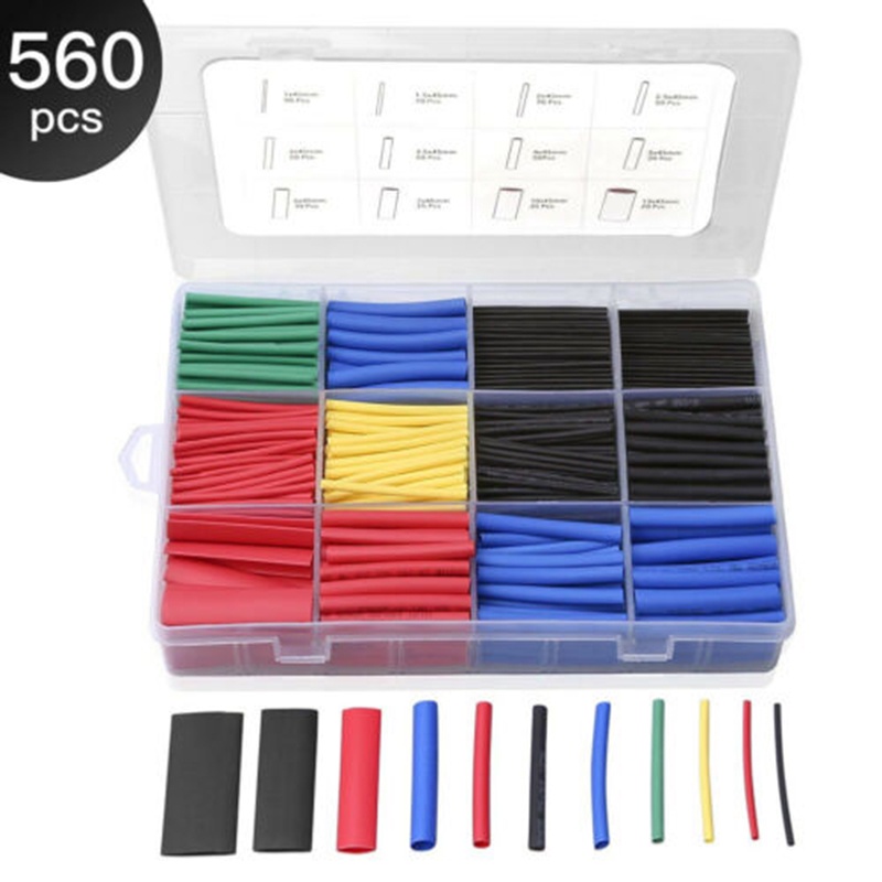 560 Ống Co Nhiệt Nhiều Loại Cho Xe Hơi