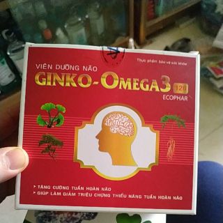Viên bổ não Ginkgo Omega3 120