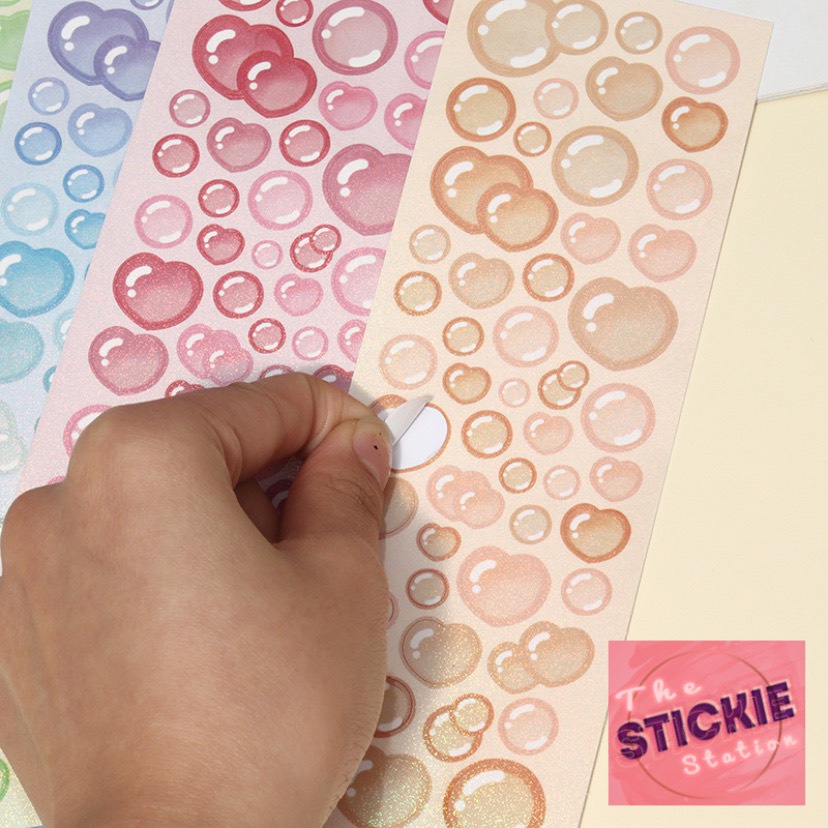 Sticker Bong Bóng Bubble - Hình Dán Toploader