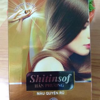 Nhuộm tóc nâu hạt dẻ Shitinsof
