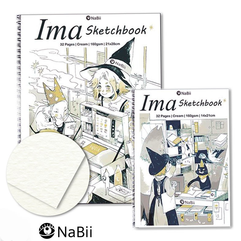 Sổ Vẽ NaBii IMA Sketchbook - 160gr