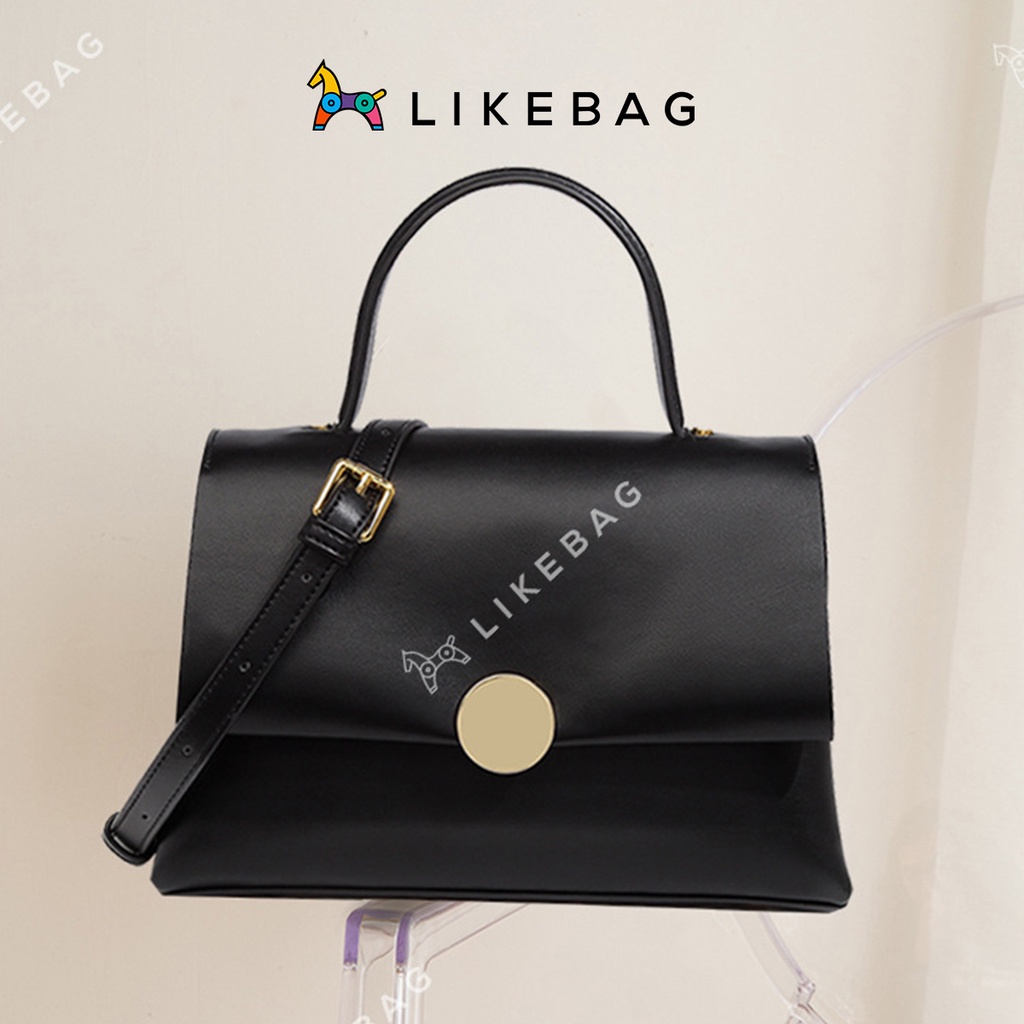 Túi xách nữ đeo vai, cầm tay LIKEBAG da PU mềm đứng form cao cấp 219XK6129-2 - LIBAGI