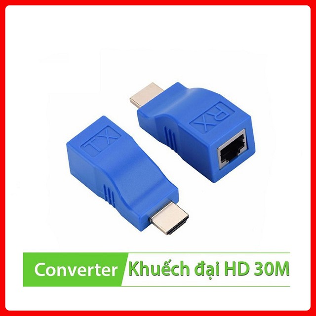 Đầu chuyển đổi cổng HDMI to LAN 30m