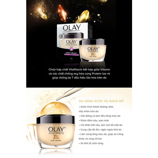 Kem Dưỡng Olay Total Effect Ngừa Lão Hoá 50g