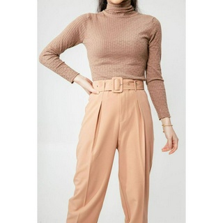 Áo len cổ lọ dáng ôm Cchat Clothes