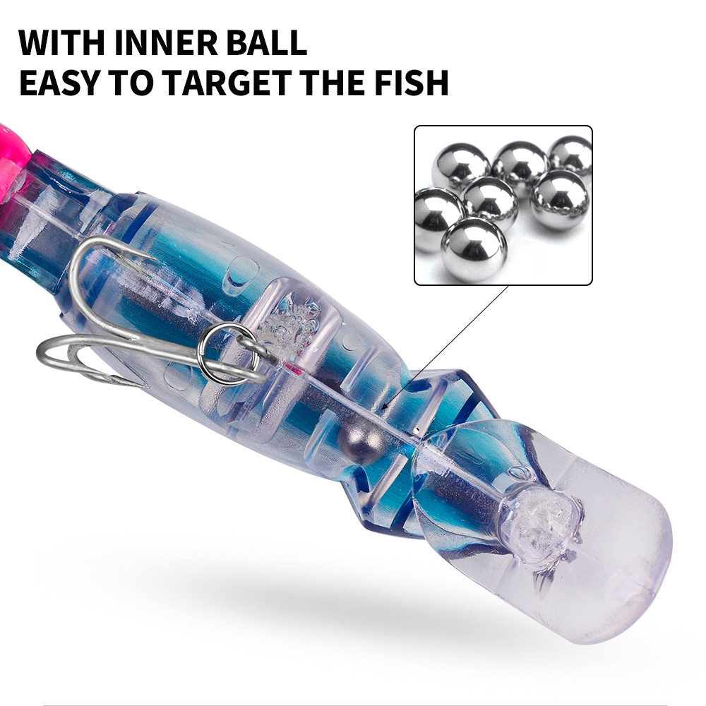 Mồi Giả Câu Cá Bằng Nhựa R199 10cm 18.5g