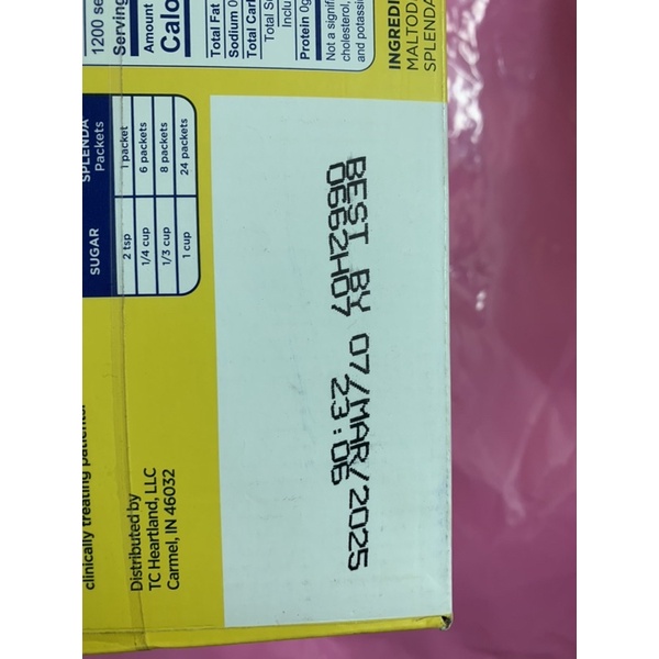 Combo gói Đường ăn kiêng Splenda cho người bệnh tiểu đường, ăn kiêng, Keto DAS, Sweetener Sugar Replacement.