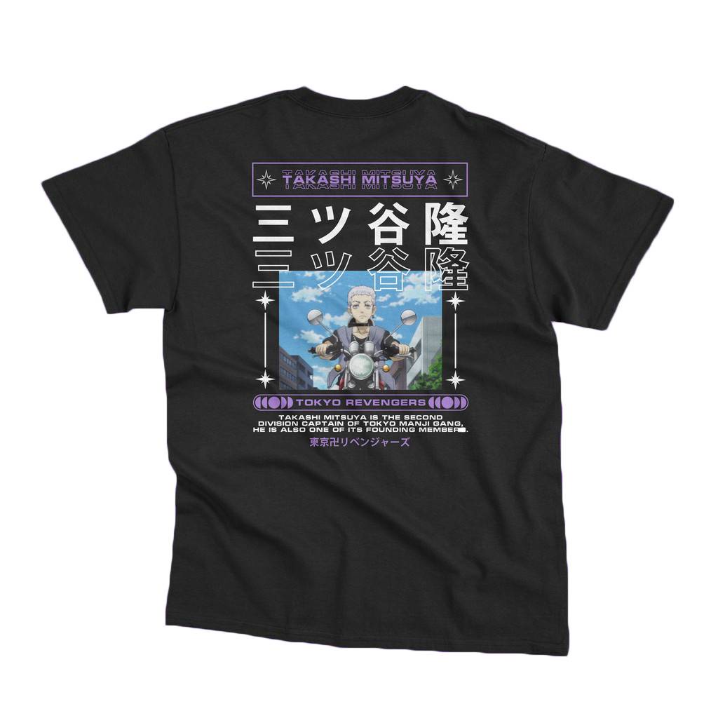 Áo thun tay ngắn in hình Takashi Mitsuya anime Tokyo Revengers | BigBuy360 - bigbuy360.vn