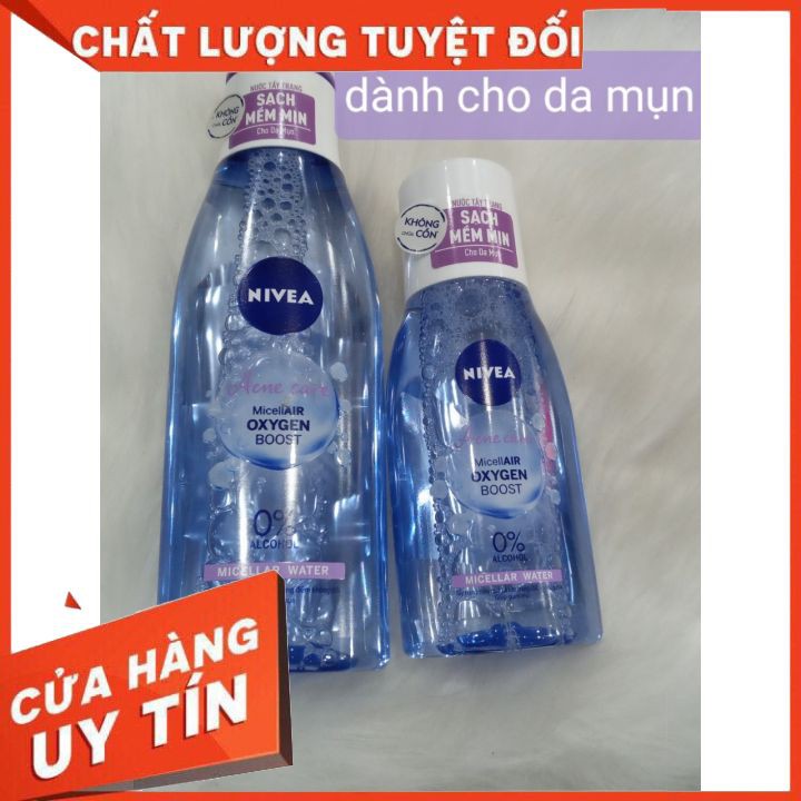 NƯỚC TẨY TRANG NIVEA KHÔNG CHỨA CỒN PHIÊN BẢN MỚI! FREESHIP  LÀM SẠCH DA , KHÔNG CỒN DỊU NHẸ , SỬ DỤNG HANG NGÀY