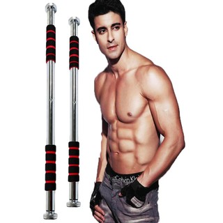Xà đơn inox gắn cửa hoặc treo tường 60-100 cm