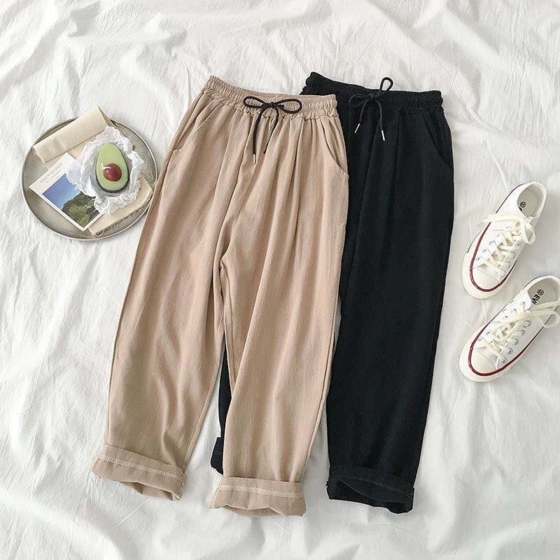 Quần Baggy lưng thun (Unisex)