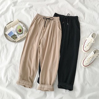 Quần Baggy lưng thun (Unisex)