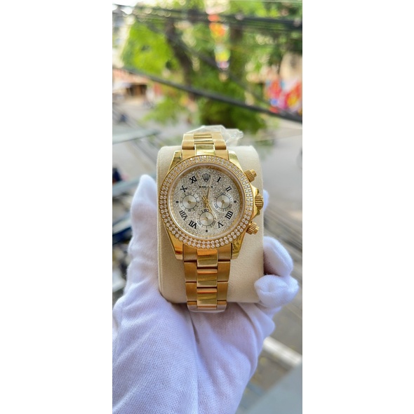 Đồng Hồ Nam R0lex Daytona 16528 Custom Diamond