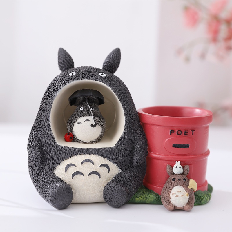Ống Cắm Bút Đèn Trang Trí Hình Totoro