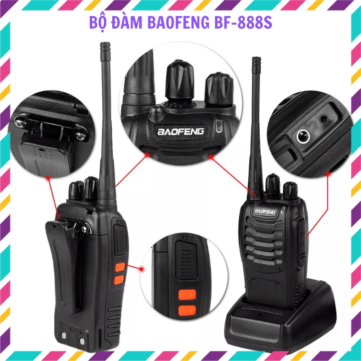 Bộ đàm Baofeng BF-888S bắt sóng tới 5km