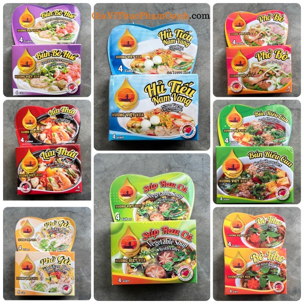 Viên gia vị Hương Việt Xưa